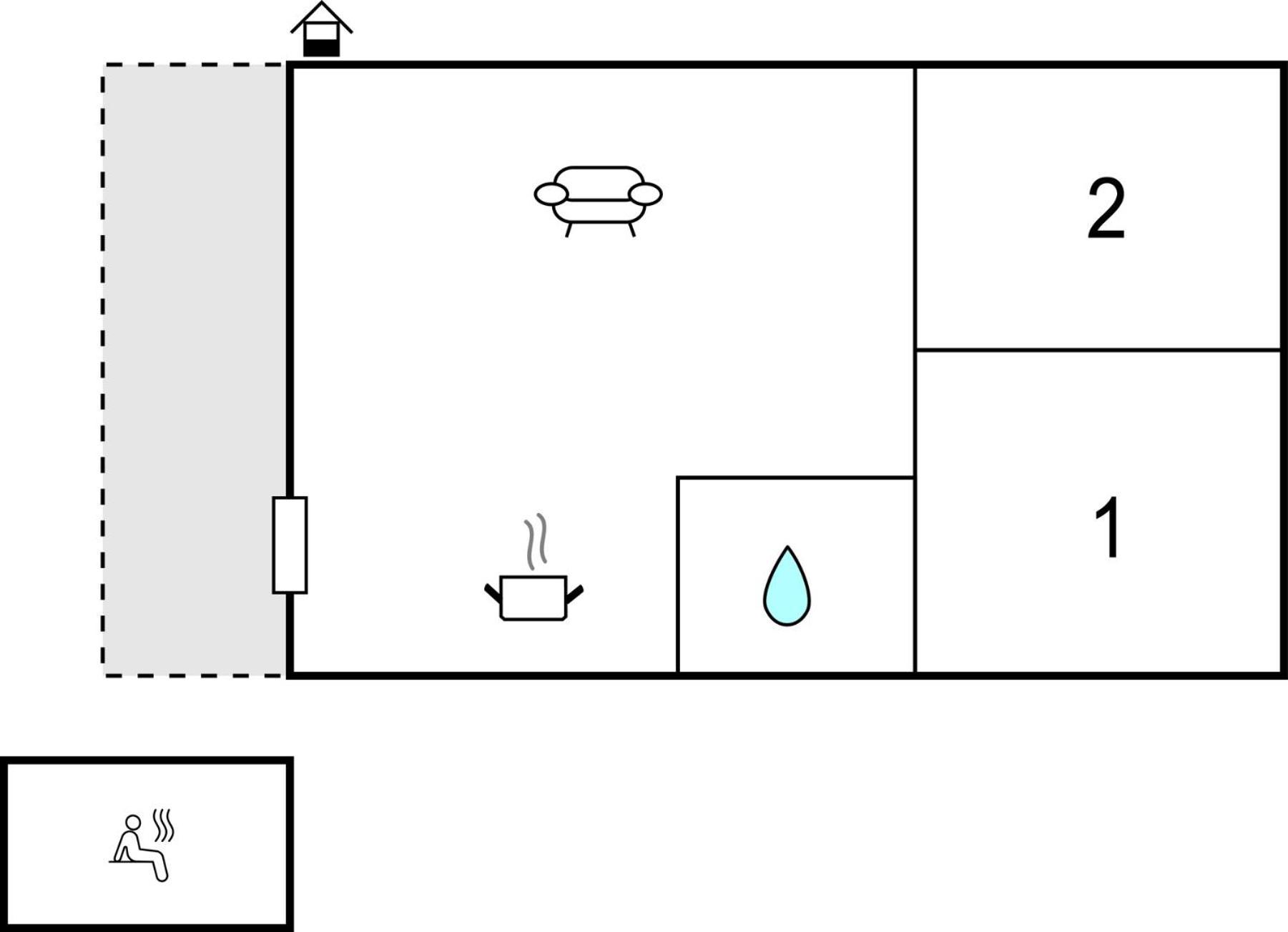 Cozy Home In Zerpenschleuse With Sauna Экстерьер фото